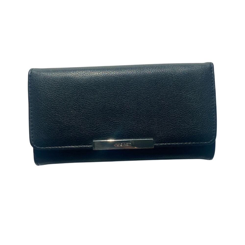 Nine West Black Leather Wallet